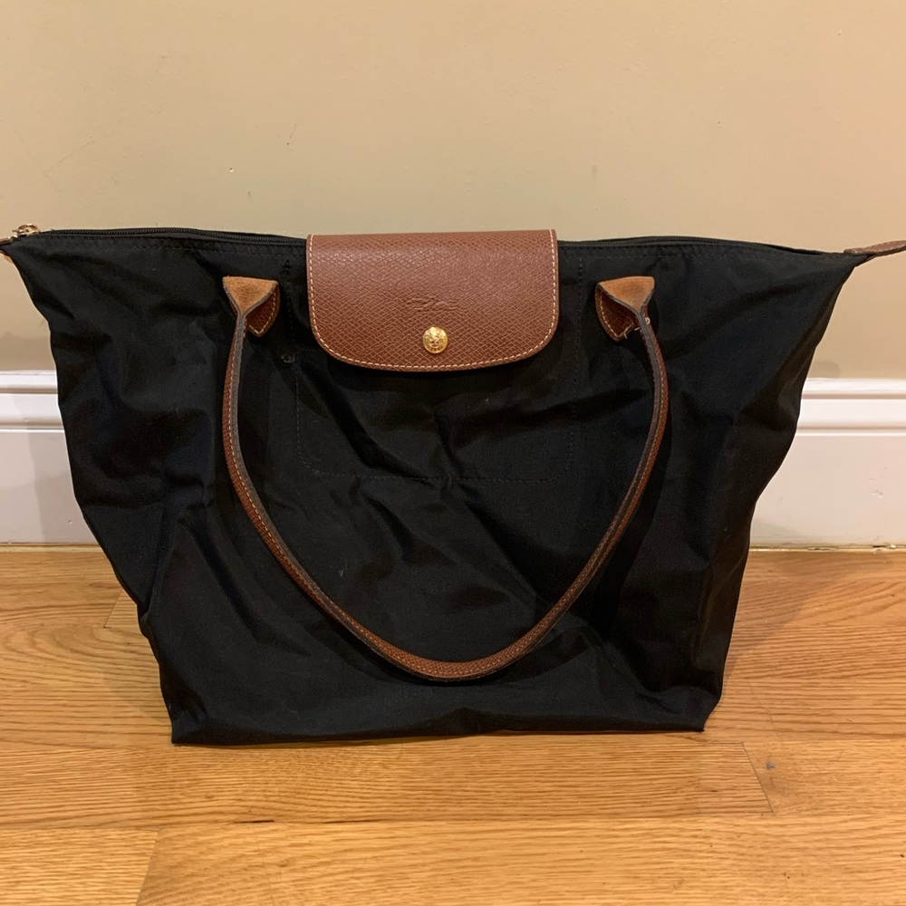 Large le pliage longchamp shoulder tote